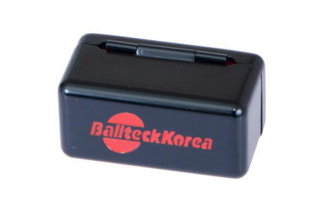 Мел Ball teck PRO II в черной металлической коробке (синий) 2 шт