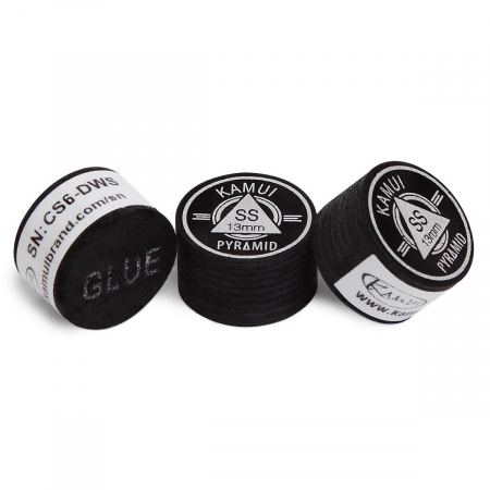 Наклейка для кия Kamui Pyramid Black (1 шт)